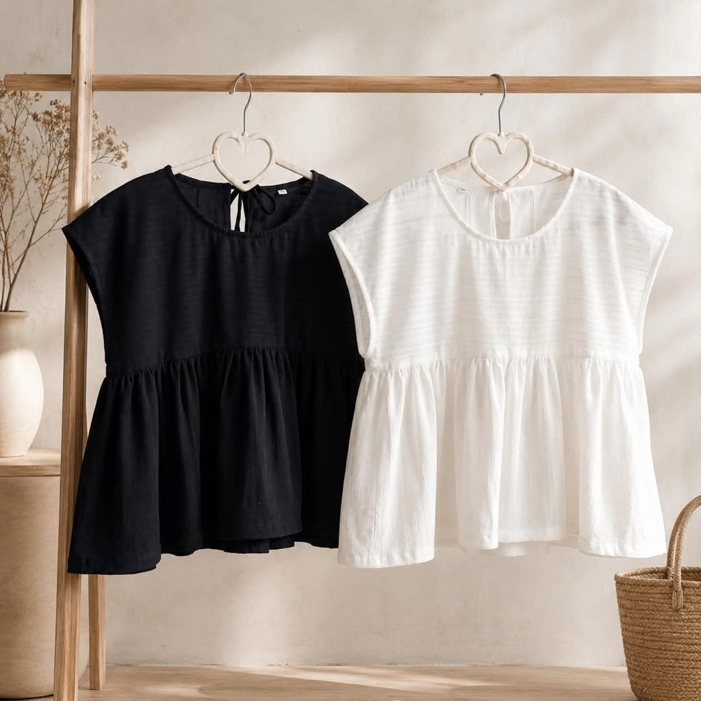 ✨ใส่โค้ด MALI69  ✨ เสื้อแขนล้ำผ้าฝ้ายทอลายลูกไม้ - daisy top สำหรับหน้าร้อนฤดูใบไม้ผลิ เสื้อสวยใส่สบาย by Malila.brand