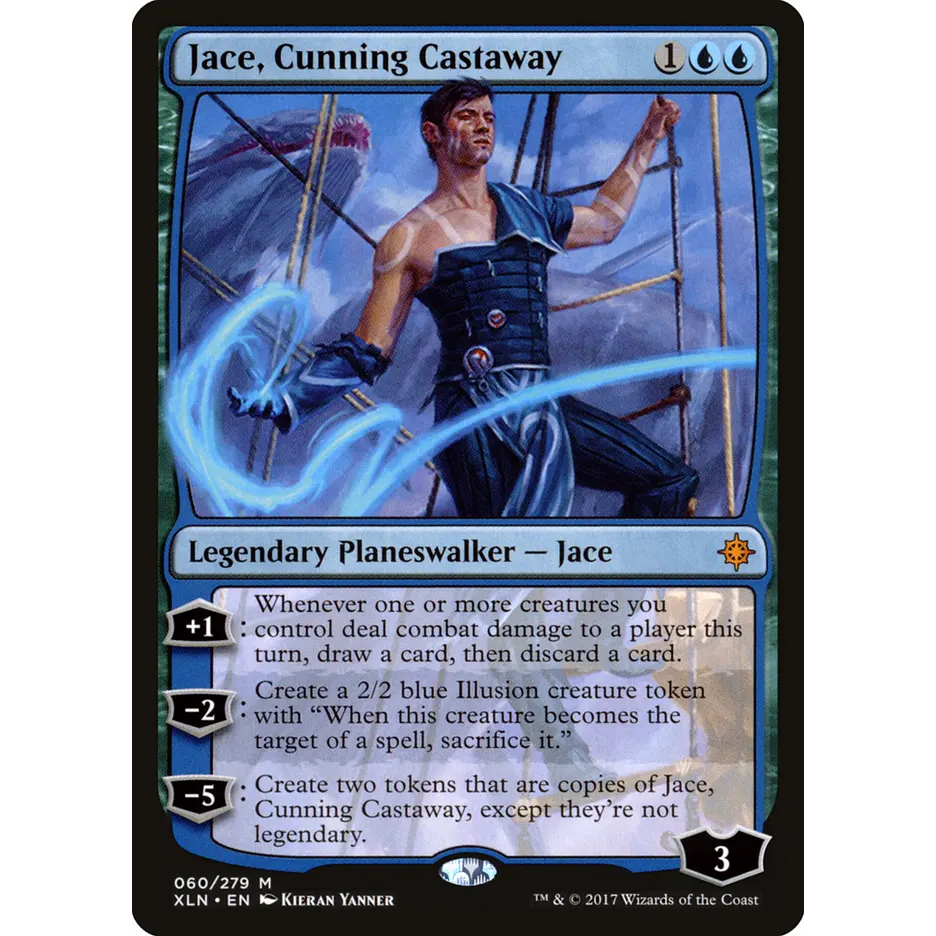 [Ixalan] - [XLN] - (M) - [Jace, Cunning Castaway] - [2017]