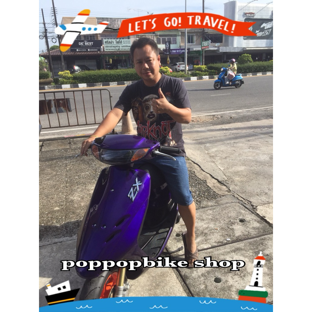 รถป๊อปญี่ปุ่น50cc. ZX35