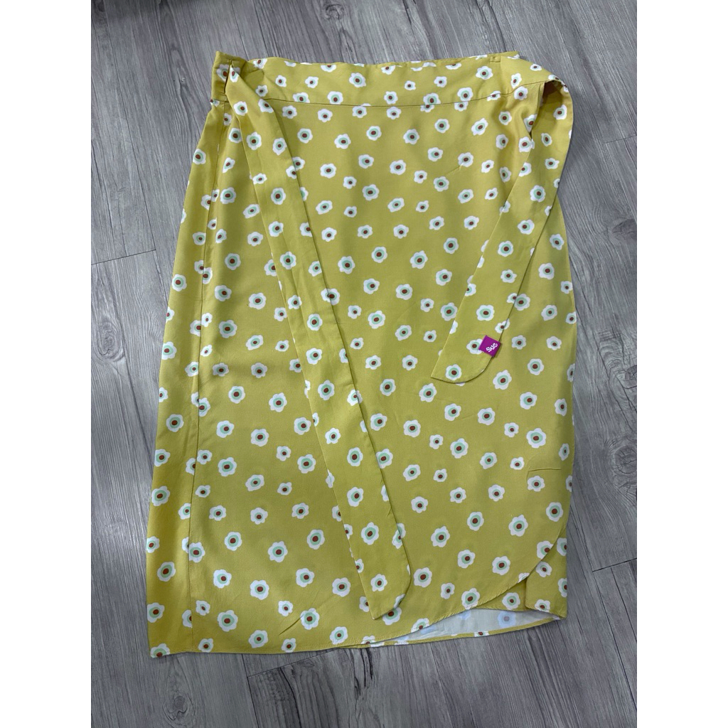 Sue loveseveryday - Wrap skirt เอวผูกฟรีไซส์