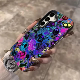 เคสมือถือ For Samsung A56 5G A57 A37 A07 A17 A16 A06 A55 5G A15 A26 A36 A05S 4G A35 A54 A22 5G เคสโทรศัพท์ IMD สีสันสดใส