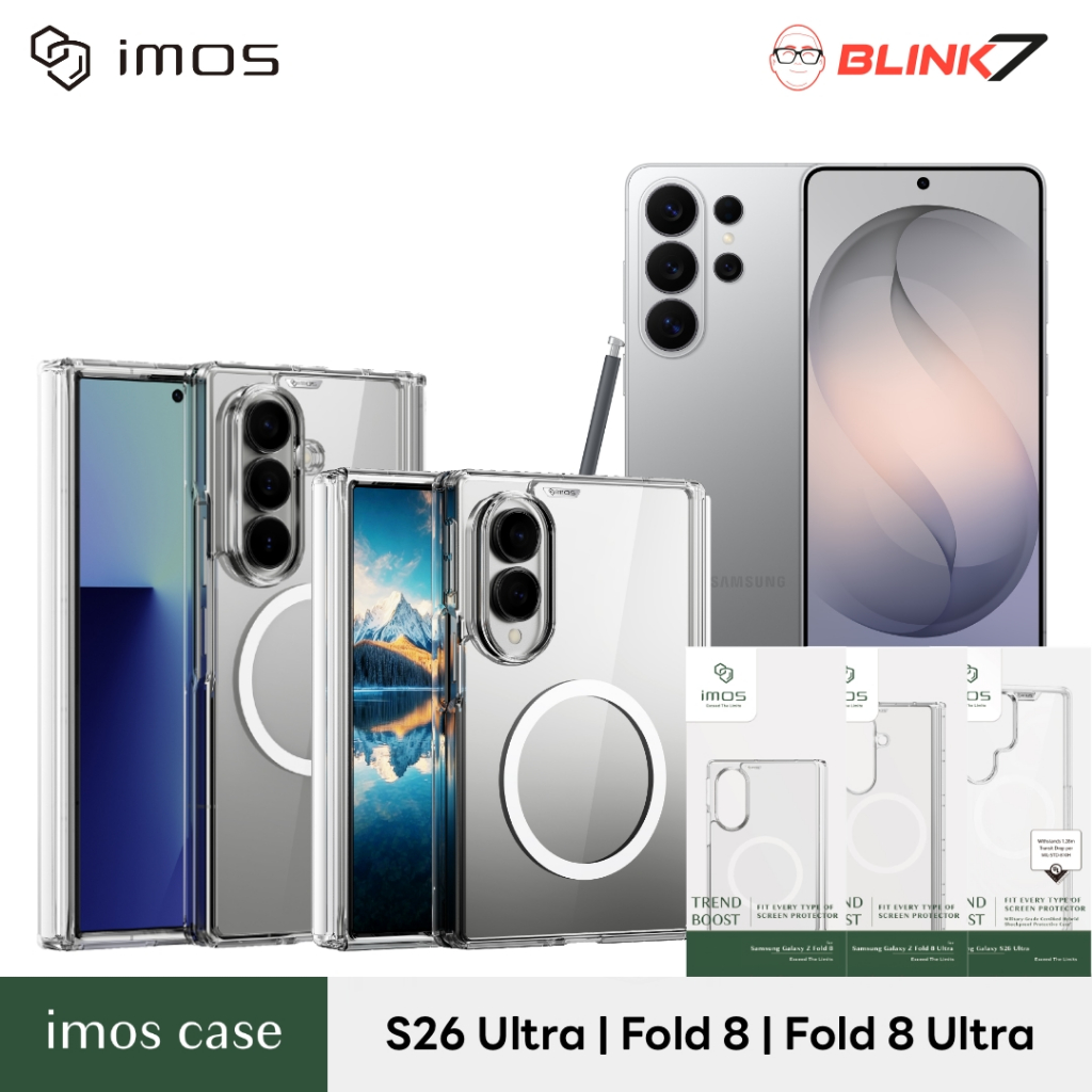 เคสกันกระแทก iMos Trend Boost Samsung Galaxy S26 Ultra | Fold 8 | Fold 8 Ultra