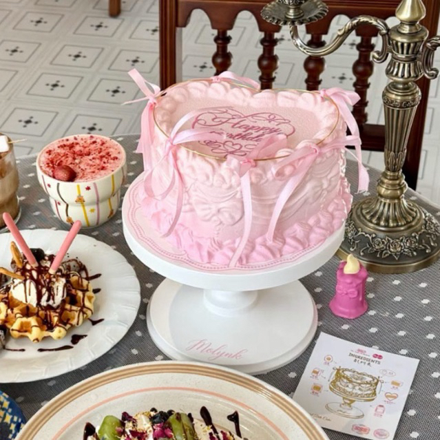 ✨ 🎂สกุชชี่ Molynk The Wishful Bite Cake รุ่นเค้กสตรอว์เบอร์รี🍓ไอติม โมลิงค์🍓(พร้อมส่ง✅🇹🇭)