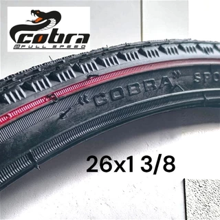26x1 3/8 Deestone หรือ Cobra ยางไทยคุณภาพดี.(ใช้ใด้กับเบอร์ที่ระบุไว้เบอร์เดียวเท่านั้น )