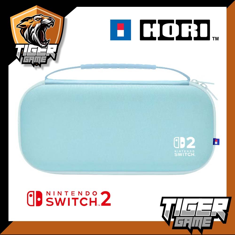 Hori กระเป๋า Nintendo Switch 2 สีฟ้า (HORI Nintendo Slim Pouch)(กระเป๋า Nintendo Switch 2)Switch BAG