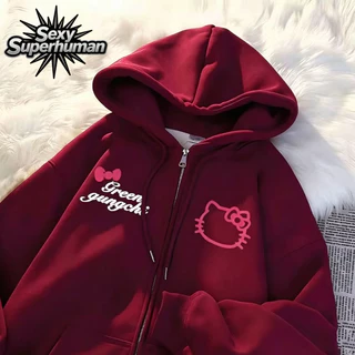 เสื้อสเวตเตอร์แจ็คเก็ตมีฮู้ด Unisex ใส่คู่กับแฟนได้ เนื้อผ้านุ่ม ใส่สบาย หน้าหนาวนี้ต้องมี