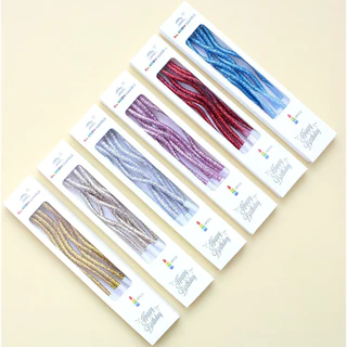 (ขายส่ง)เทียนวันเกิดแบบเกลียว แบบตรง (ยกกล่อง 100ชิ้น คละสีได้)