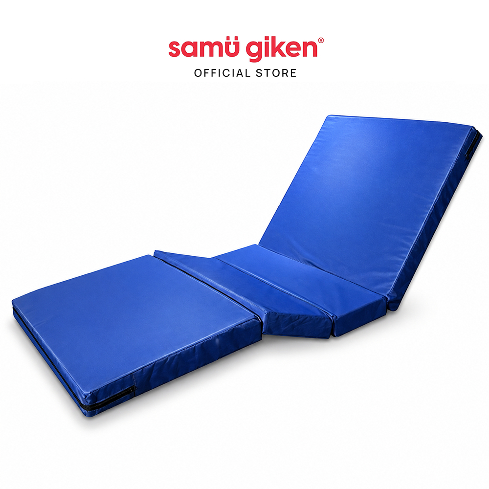 Samu Giken เบายผู้ย ที่นอดูทางการแพย์ พับ2/4ตอน กัน้ำ ถอดซัได้ ผ้าอ็อกร์ด นุ่มสบาย