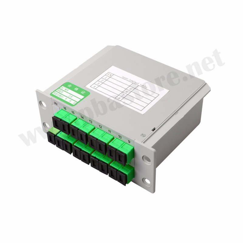 SPLITTER FIBER OPTIC (Plc Splitter) SC/APC 1ออก16 (แบบกล่อง)