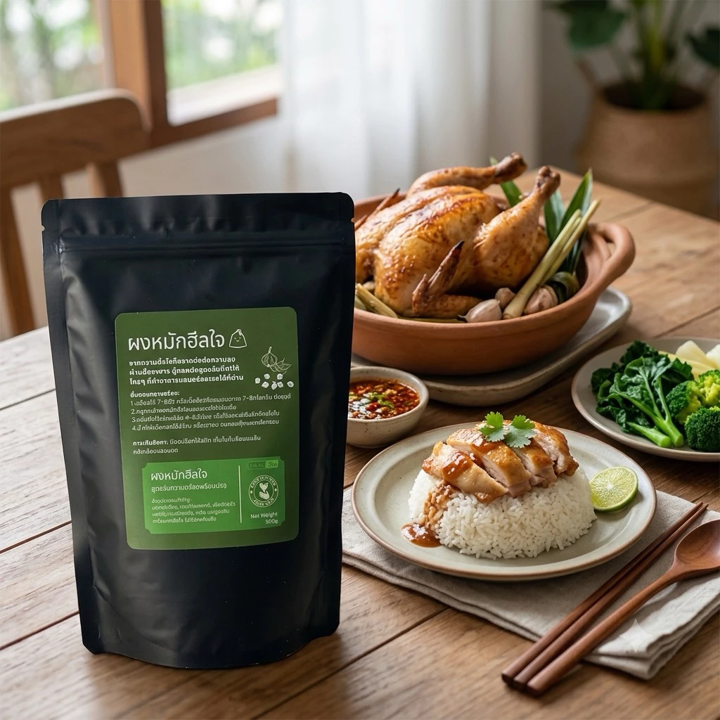 (1ซอง) ผงหมักฮีลใจ L 500g