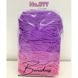 New เชือกร่มสีสไลด์ เส้นนุ่ม สีสวย (10146)