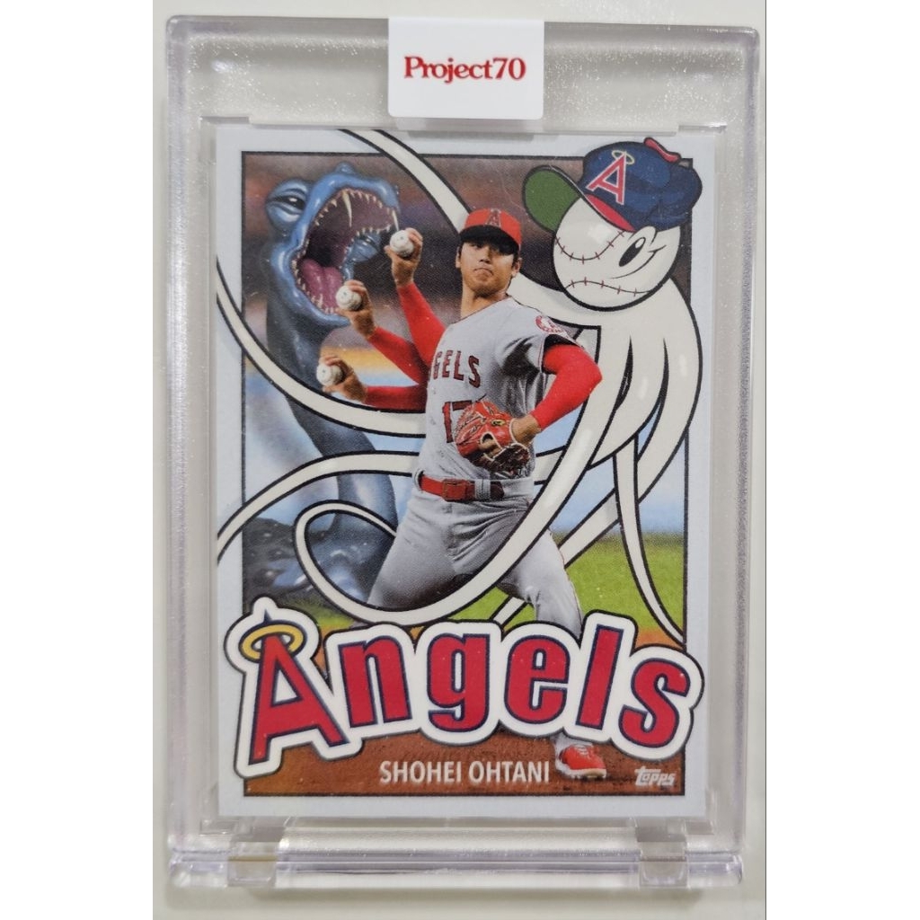 2021 Topps Project 70, Shohei Ohtani card, No.478, 550 ในกรอบ สวยงาม