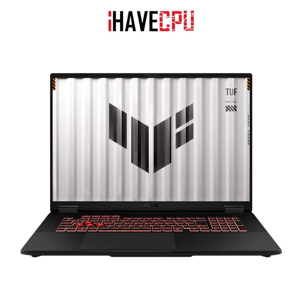 โน้ตบุ๊ค (notebook) iHAVECPU ASUS TUF GAMING A18 FA808UH-S9096W (JAEGER GRAY)