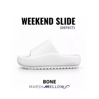 WEEKEND SLIDE (DEFECT)- MARSHMELLOW รองเท้าแตะพื้นนุ่มกันน้ำ