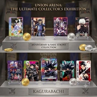 (พร้อมส่ง/แท้✅️) ของสะสม อนิเมะ การ์ด Union Arena 3rd Anniversary Action Point ยูเนี่ยน อารีน่า kagurabachi evagelion