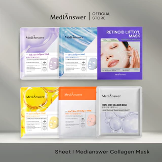 MEDIANSWER Collagen Mask | ไฮโดรเจลมาส์กคอลลาเจนแบบแผ่น (Sheet)