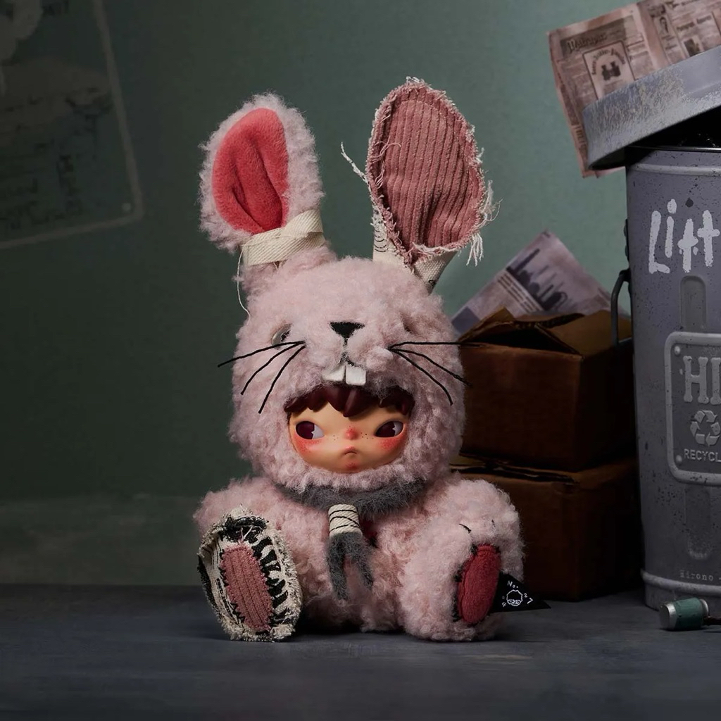พร้อมส่ง HIRONO Rabbit Plush Doll Pendant ฮิโรโนะกระต่ายถัง