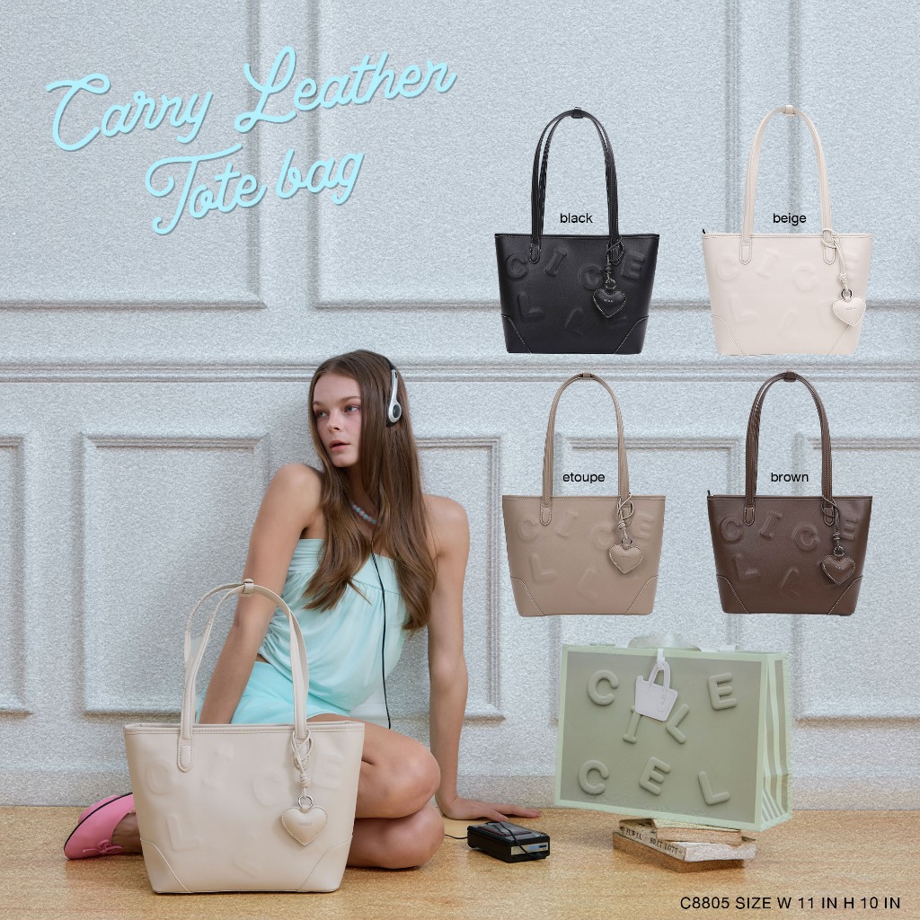 CICELLE (ซี-เซล) รุ่น C8805Carry Tote Bag CICELLE 👜🤍