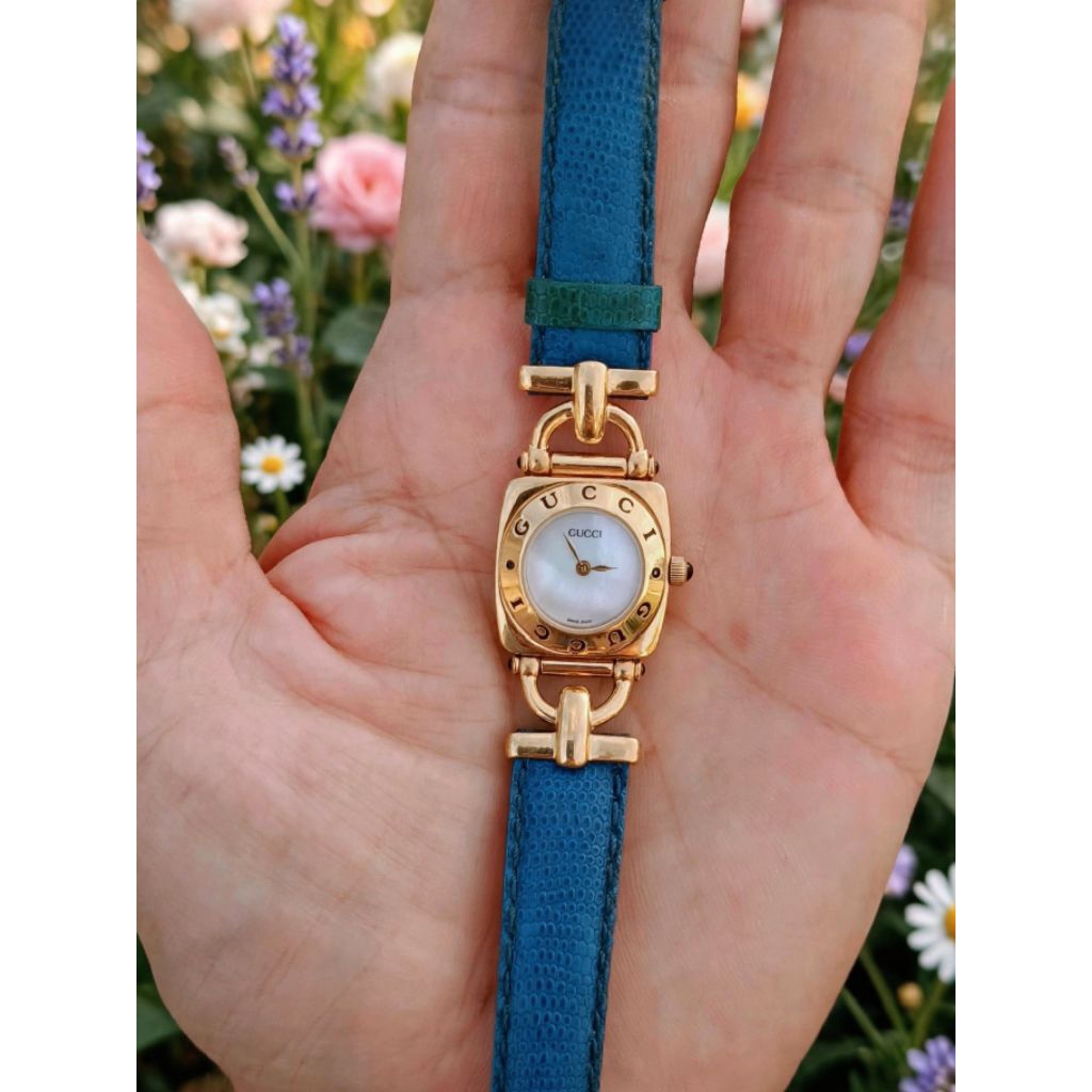 นาฬิกา GUCCI Horsebit 6300L แท้มือสอง