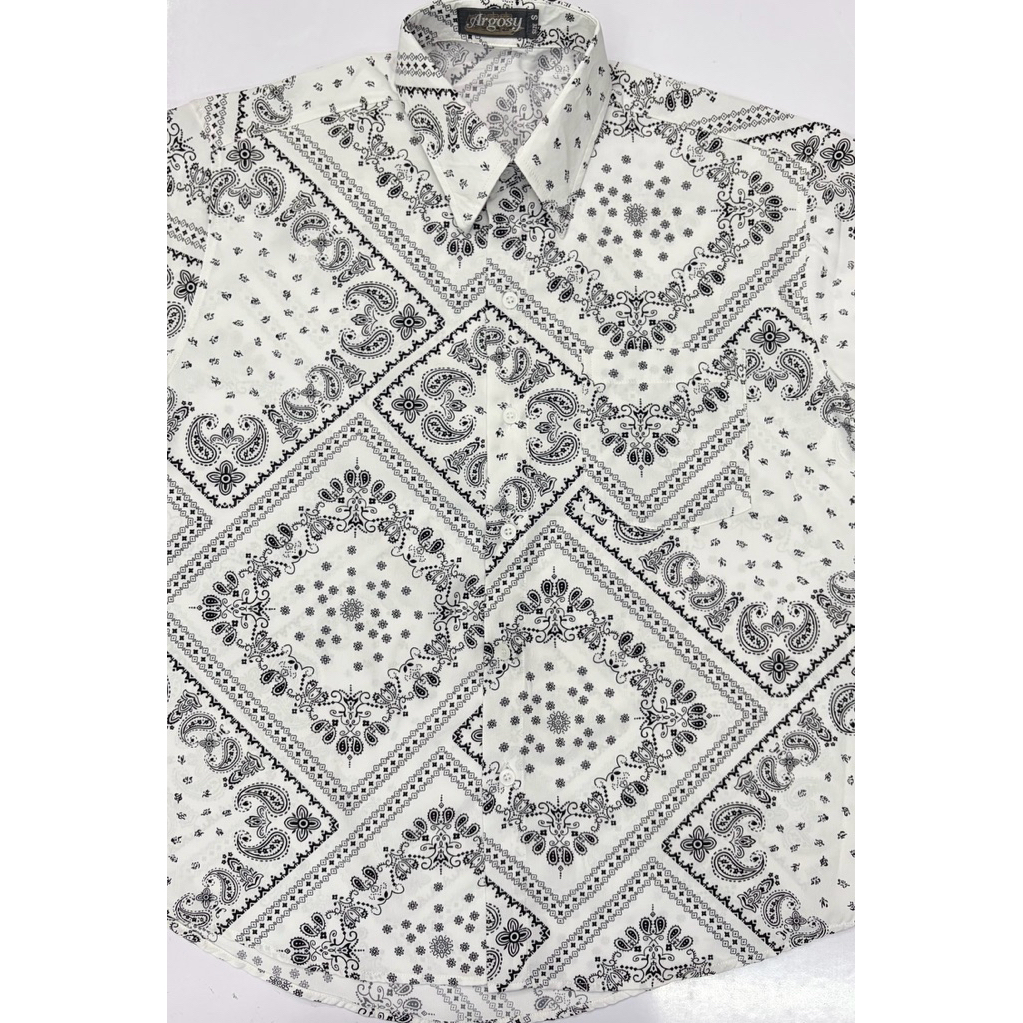 แขนสั้น พิมพ์ลายริ้ว S - 2XL