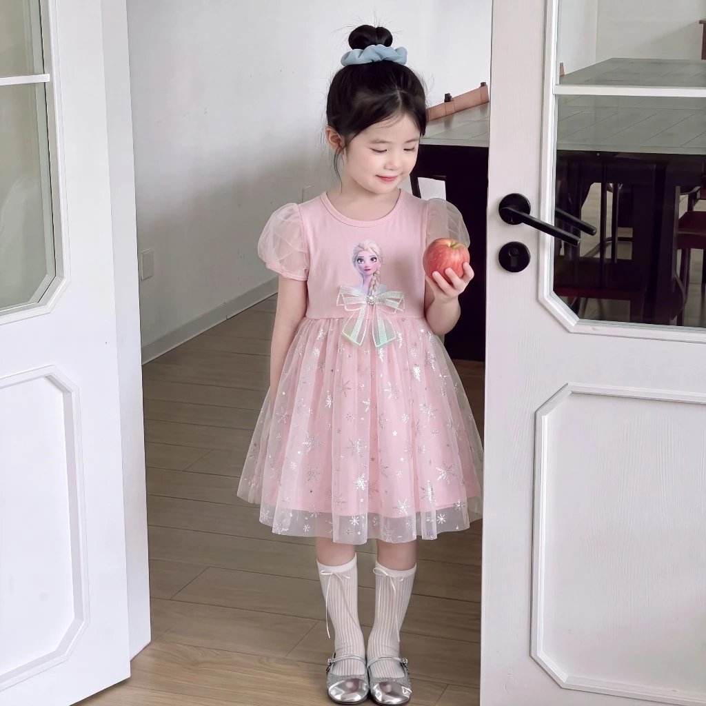 ใหม่ สาวชุดเจ้าหญิง ตาข่ายชุดเด็กผู้หญิง เสื้อผ้าเด็กผู้หญิง girl dress thumbnail 10