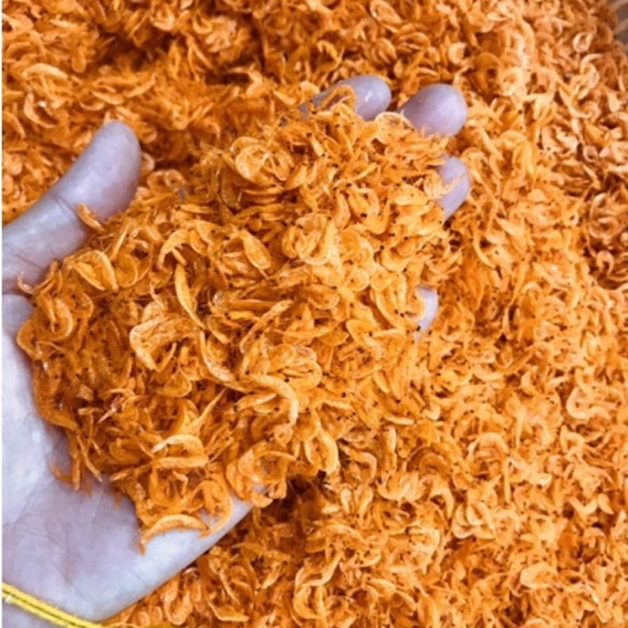 กุ้งแห้ง กุ้งฝอยส้ม ไซส์กลาง น้ำหนัก250กรัม และ 500กรัม (กัลยาปลาหมึกแห้ง)