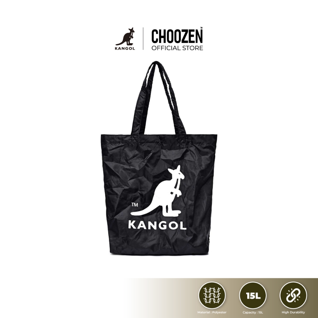 KANGOL Shoulder Bag กระเป๋าถือและสะพายข้าง สกรีนโลโก้ Kangol 69553018