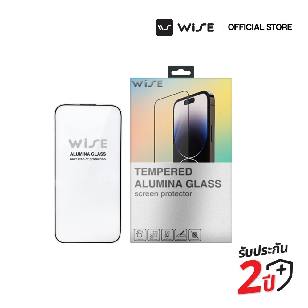 WISE ฟิล์มกระจกใส For SAMSUNG รุ่น A06 A07 A15 A16 A17 A26 A27 A36 A37 A55 A56 A57