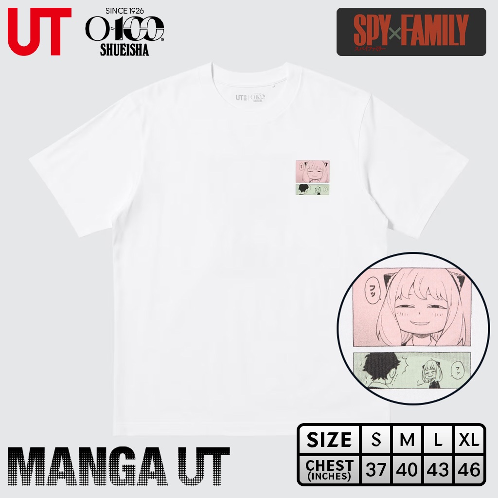 เสื้อยืด Uniqlo UT - Shueisha 100th: SPY×FAMILY 0400