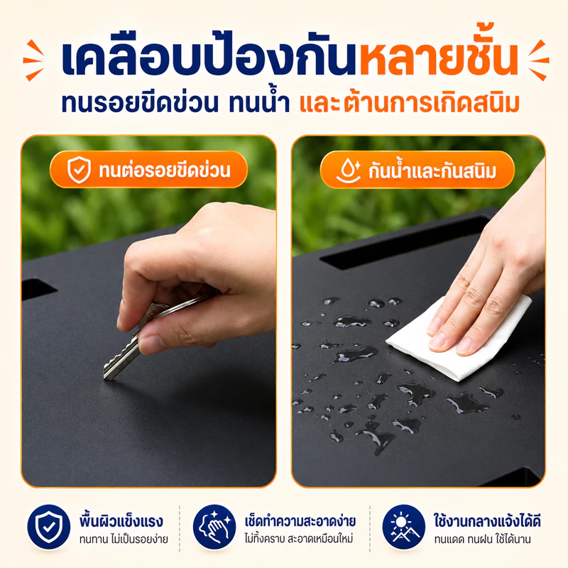 โต๊ะพับไฮดรอลิก ตารางยุทธวิธี โต๊ะแคมปิ้งพับได้ กลางแจ้ง พับง่าย เหมาะสำหรับแคมปิ้งและปิกนิก พร้อมกระเป๋าเก็บและขาตั้งไฟ thumbnail 9