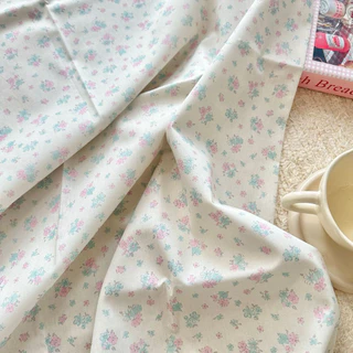 ⭐️อ่านรายละเอียดก่อนสั่งนะคะ⭐️ผ้าcotton100%เนื้อบาง หน้ากว้าง58”(145cm.)วัดตัดครั้งละ1/2เมตรตัดต่อเนื่องได้ พร้อมส่งค่ะ