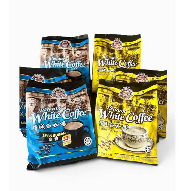ล็อตใหม่ กาแฟปีนัง Penang White​ Coffee​ กาแฟปีนังไวท์ คอฟฟี่