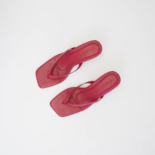 PICHA SHOES ส้นสูง 2.3 นิ้ว รุ่นหูหนีบ ส้นเข็ม พื้นนุ่มพิเศษ เดินสบาย ใส่ได้เดินได้ทั้งวัน แมตช์ง่ายทุกลุค