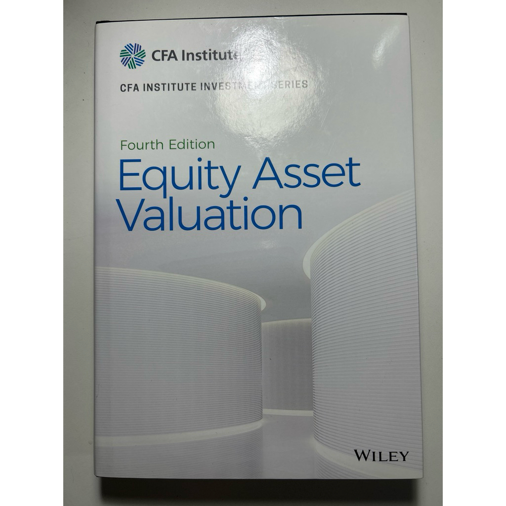 Equity Asset Valuation หนังสือมือสอง