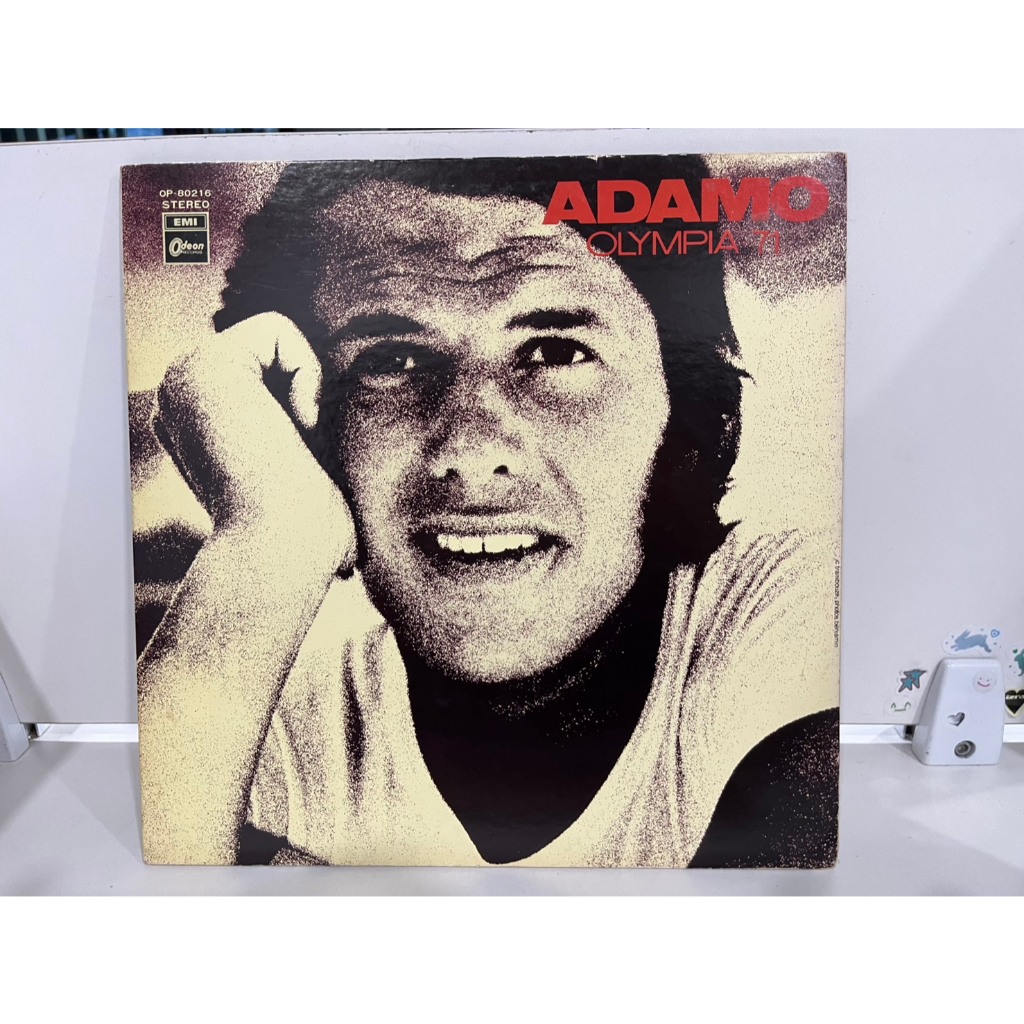 1LP Vinyl Records แผ่นเสียงไวนิล  ADAMO OLYMPIA 71  (H13A3)
