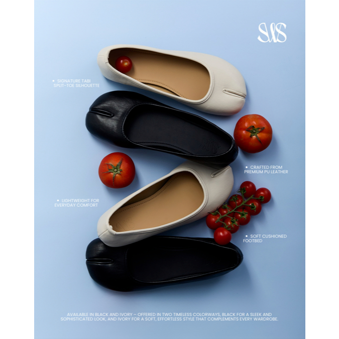 The Street Wear Studio l Mochi Tabi Flats (แนะนำบวกเพิ่ม 1 ไซส์)