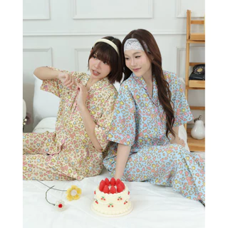 อก40" ชุดนอนโนบราMYDREAM Freesize เนียนเย็นลื่น - Premium Italian Silk Fabric