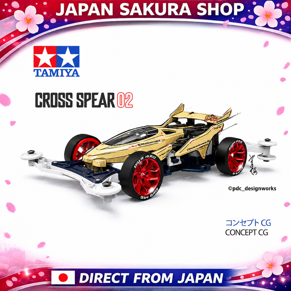 TAMIYA 18104 CROSS SPEAR 02 (VZ CHASSIS) ของแท้