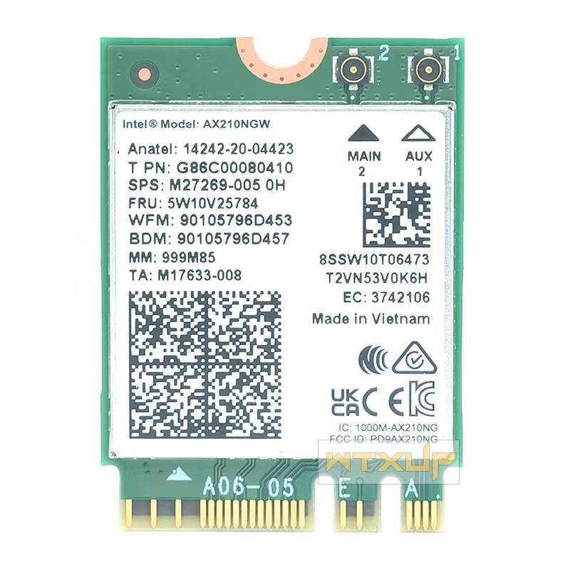 AX210NGW WIFI6E INTEL M2 5G 6G