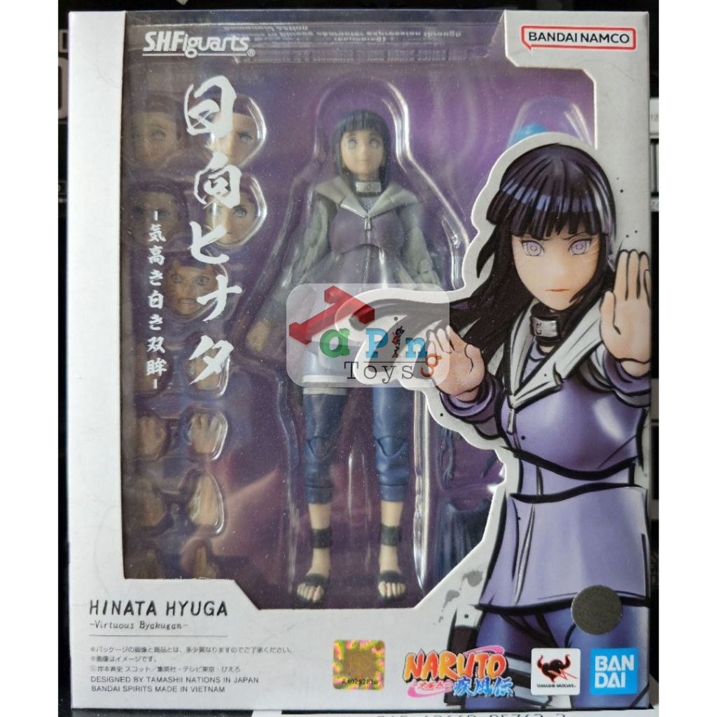 [พร้อมส่ง/มือ 1] S.H.Figuarts Hinata Hyuga -Noble White Eyes- 4573102673541