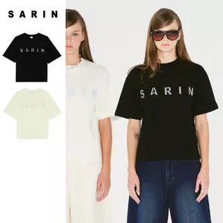 (พร้อมส่ง) Sarin logo t-shirt เสื้อยืด รุ่นใหม่