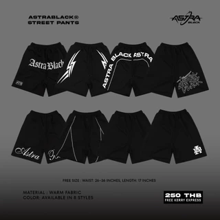 ASTRABLACK - WARM SHORTS (กางเกงวอร์มขาสั้นสีดำ)