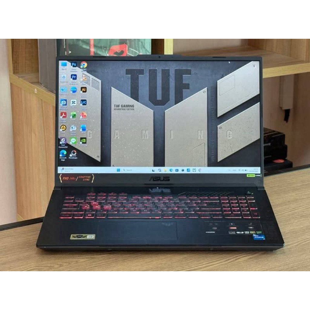 Asus TUF Gaming F17 FX707VV-HX129W i7-13620H SSD512GB RAM16GB RTX 4060 (8GB GDDR6) สินค้ามือสอง
