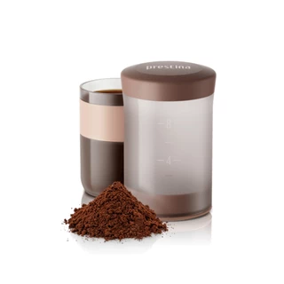 Wacaco Prestina เครื่องชงกาแฟแบบกดพกพา พร้อมแก้วและฟิลเตอร์สเตนเลส 240 ml ไม่ใช้กระดาษกรอง