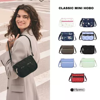 Lesportsac Classic Mini Hobo กระเป๋าใบเล็กมินิใบเล็ก กระเป๋าโฮโบใบเล็ก Style 3537