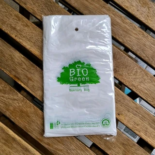 sanitary bag (บรรจุ 100 ใบ/แพ็ค) ถุงใส่ผ้าอนามัย ถุงรักษ์โลก