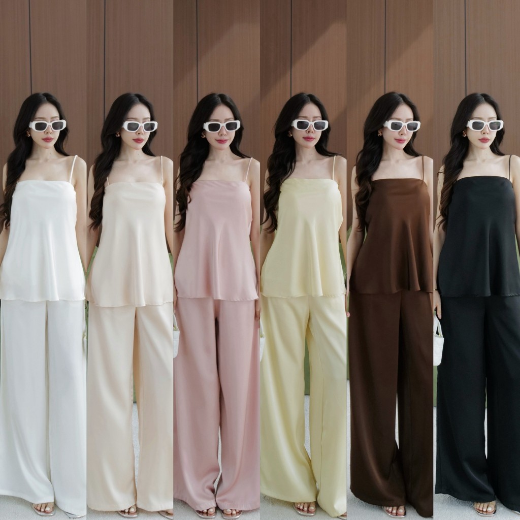 6011#EVE ชุดเชตชาตินสายเดียวปรับสายได้ เว้าหลัง มีสายคาดหลังสวยมาก