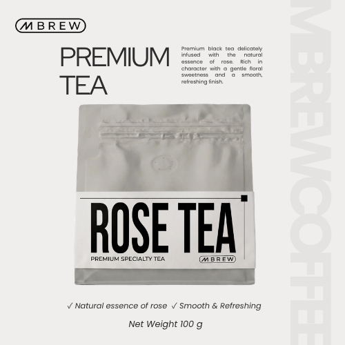 MBREW ROSE TEA Premium Specialty Tea 100g.