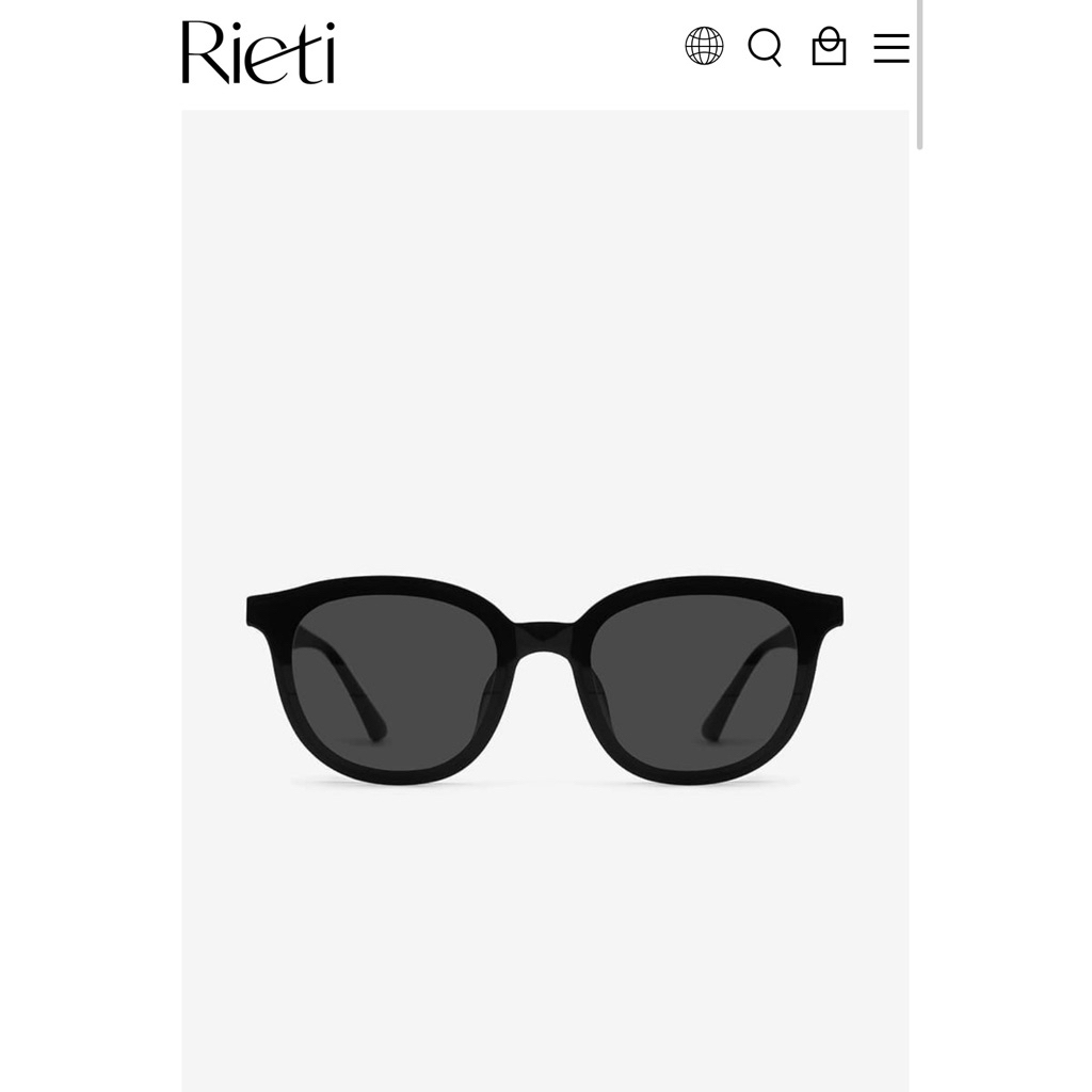Reiti แว่นกันแดด สีดำ