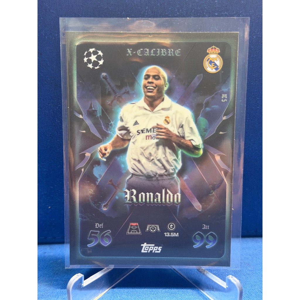 Topps Match Attax Extra UCL 2025-2026 X-Calibre Ronaldo R9 XC5